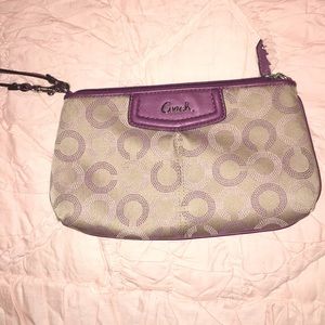 Coach wristlet
